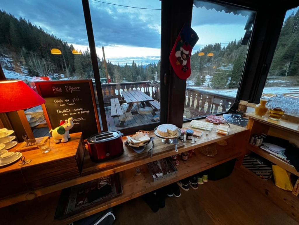 La Chanterelle - Mountain Lodge La Cote d'Arbroz Luaran gambar